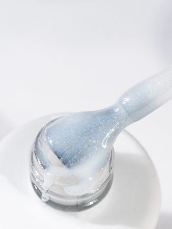 База камуфлирующая каучуковая для ногтей тон 1596 Sofiprofi White Shimmer, 10 мл